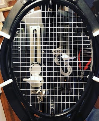 Racket stringing - encordado de raqueta tenis